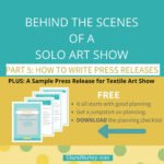 Art Show Press Release | Textile Art Show | Fiber Art Exhibition
